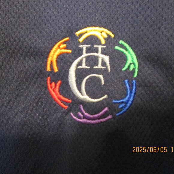 NWT Men's Navy Calloway Golf 3/4 Zip Pullover Top Size Large - Picture 2 of 8